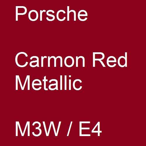 Porsche, Carmon Red Metallic, M3W / E4.